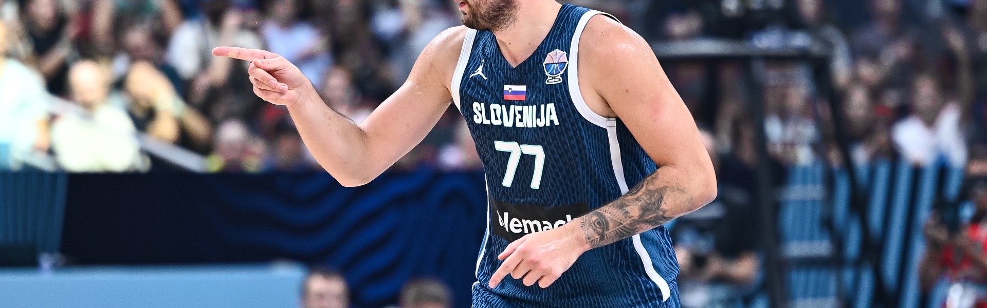 东契奇已参加三届欧锦赛 出道即巅峰夺冠 近两次皆止步八强